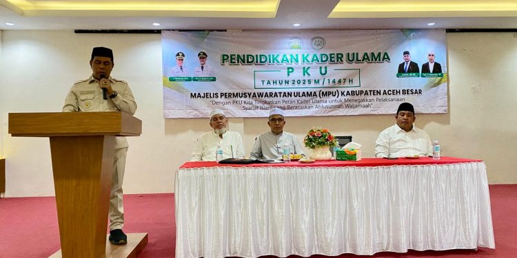 Bupati Aceh Besar: Kaderisasi Ulama Muda Penting untuk Jaga Kemurnian Syariat Islam