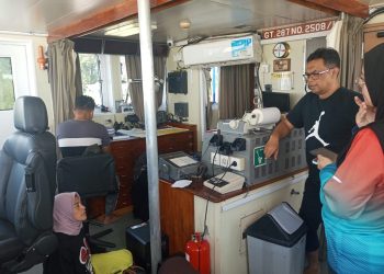 Kapal Patroli BC 30001 Bantu Korban Bencana di Aceh