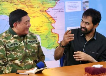 Gubernur Mualem Minta Bantuan Menhan Mobilisasi Nasional Bantu Percepat Penanganan Bencana Aceh