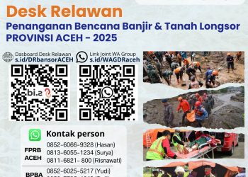 Sekda Menghimbau Pendataan Relawan Bencana Aceh