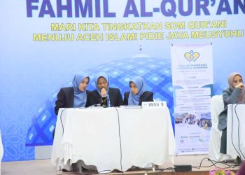 Putri Aceh Besar Juara Fahmil Qur’an MTQ ke-37 Aceh di Pijay