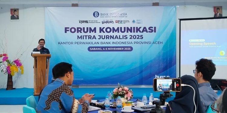 BI Aceh Ajak Jurnalis Perkuat Optimisme Ekonomi dan Edukasi Publik