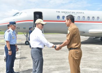 Usai Kunker dari Istanbul, Menlu Sugiono Transit di Aceh