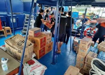 Bea Cukai Aceh Sukses Salurkan Bantuan Banjir ke Lhokseumawe Lewat Operasi Laut Terpadu