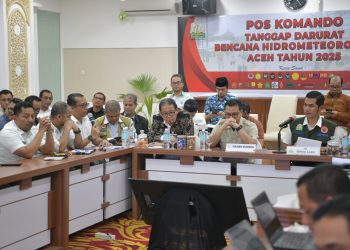 Hari Keenam Tanggap Darurat, Sekda Aceh Instruksikan Percepatan Distribusi Logistik dan Pemulihan Akses