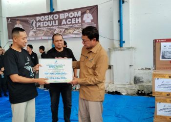 Taruna Ikrar Datang sebagai Saudara: BPOM Hadirkan Posko Peduli Banjir Aceh untuk Menguatkan Warga dan Relawan