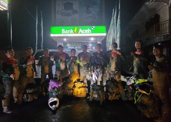 Bank Aceh Pastikan Operasional Layanan Nasabah, Komunitan Taril Bank Aceh(Trabas) Tembus Longsor Ke Benar Meriah