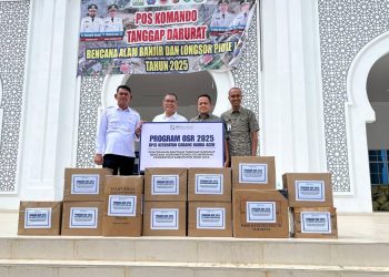 BPJS Kesehatan Salurkan Bantuan Tanggap Darurat Bencana di Pidie Jaya
