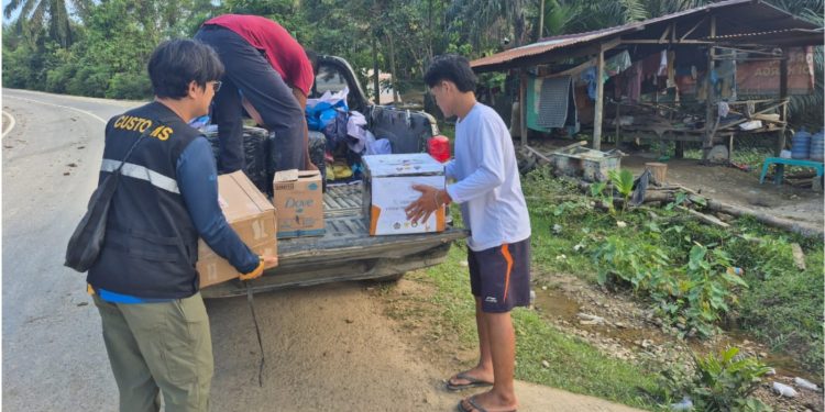 Bea Cukai Langsa Salurkan Bantuan untuk Korban Banjir di Aceh Tamiang