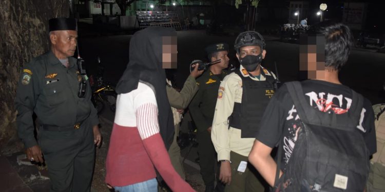 Satpol PP dan WH Aceh Intensifkan Pengawasan Syariat Islam di Banda Aceh, 13 Pasangan Non-Muhrim Terjaring