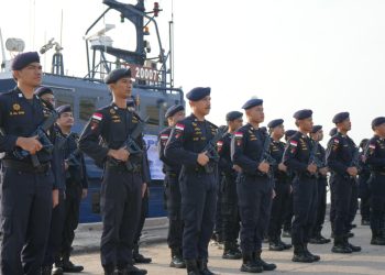 Bea Cukai Gelar Apel Kesiapsiagaan PSO di Lhokseumawe, Perkuat Pengawasan Laut Aceh–Sumatera Utara