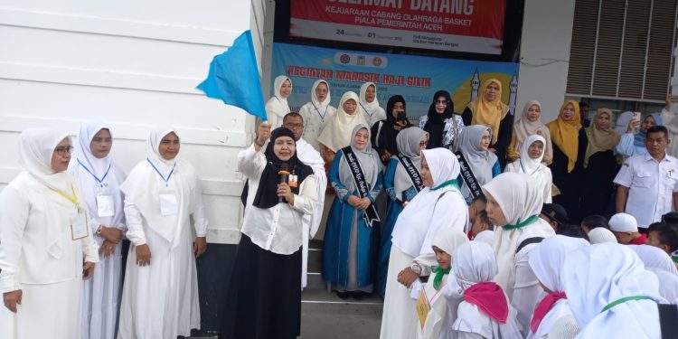 Plt Kadisdikbud Aceh Besar Buka Manasik Haji Cilik, Tanamkan Nilai Religi Sejak Dini
