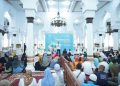 BSI Aceh Laksanakan Tarhib Ramadhan di Masjid Raya Baiturrahman, Salurkan 500 Paket Sembako untuk Yatim dan Dhuafa