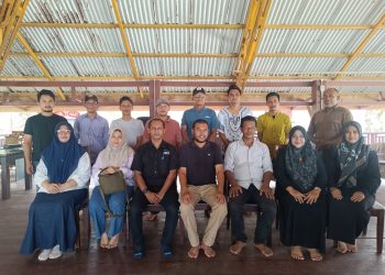 Disparpora Aceh Besar Gelar Rapat Evaluasi Bersama Pengelola Wisata Lhoknga