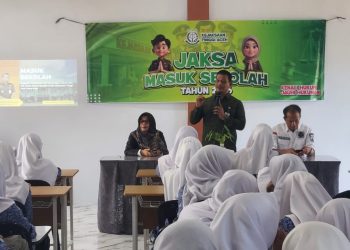 JMS Kejati Aceh Tanamkan Integritas di SMAN 1 Lhoknga