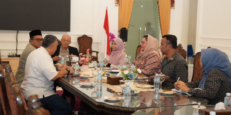 Wali Nanggroe dan BPJS Kesehatan Bahas Peningkatan Mutu Layanan Kesehatan di Aceh