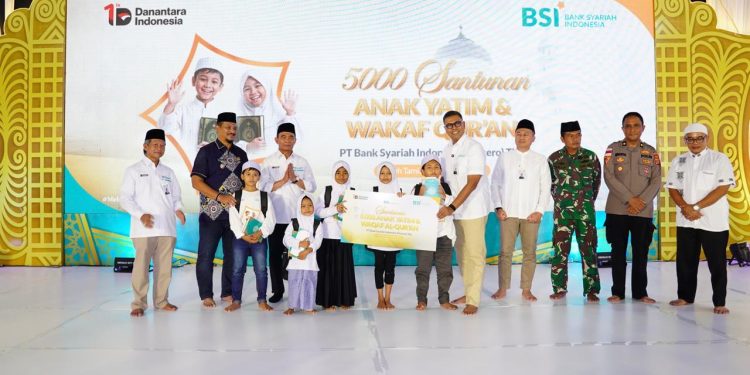 BSI Berbagi: 5.000 Anak Yatim Terima Santunan Serentak di Seluruh Indonesia