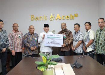 Bank Aceh Salurkan Zakat Karyawan Rp1,43 Miliar Melalui Baitul Mal