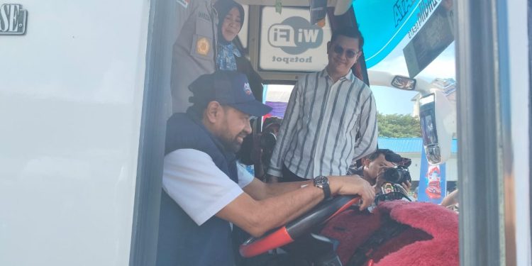 Gubernur Mualem Lepas Ribuan Peserta Mudik Gratis Pemerintah Aceh