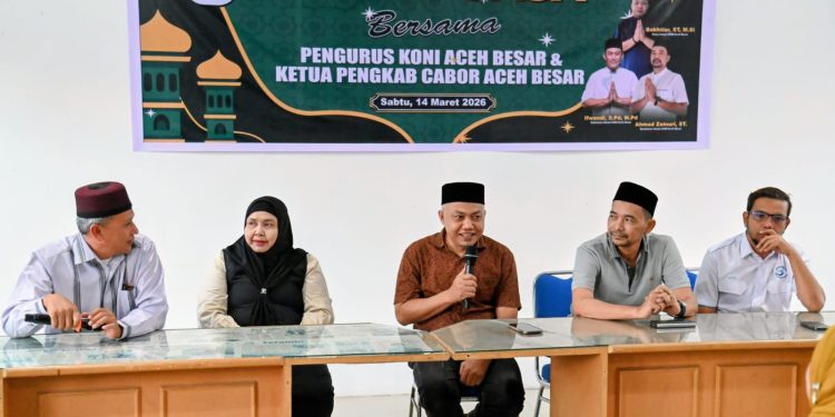 Pemerintah Minta KONI Aceh Besar Tingkatkan Prestasi Olahraga
