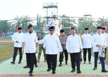 Presiden Prabowo Subianto Shalat Idul Fitri di Aceh Tamiang, Gubernur dan Wagub Tampil Harmonis Sambut Kunjungan