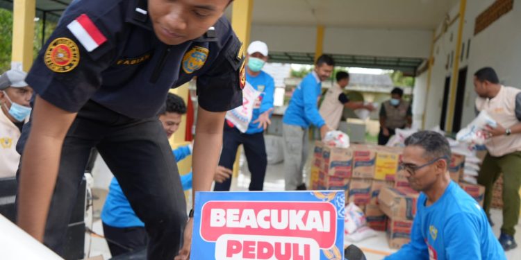 Bea Cukai Lhokseumawe Salurkan Lebih dari 7 Ton Bantuan untuk Warga Terdampak Bencana di Aceh