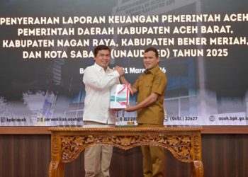 Serahkan Laporan Keuangan 2025, Wagub Fadhlullah Tegaskan Komitmen Transparansi dan Akuntabilitas