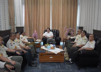 Silaturahmi hingga Bahas Pemberantasan Barang Ilegal, Satpol PP-WH Aceh Kunjungi Bea Cukai