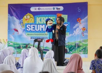 BI Aceh Gelar “Krue Seumangat” untuk Pulihkan Semangat Anak-anak Pidie Jaya
