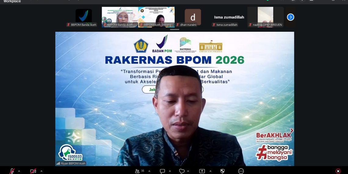 Menuju Aceh Dengan Pangan Aman, BPOM Gelar Pendampingan KKPA 2026