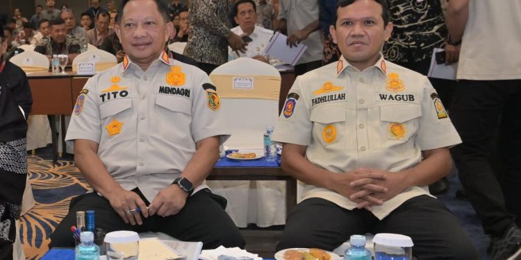 Wagub Fadhlullah Sambut Mendagri, Bahas Tata Kota dan Penguatan Daerah dalam Raker APEKSI 2026