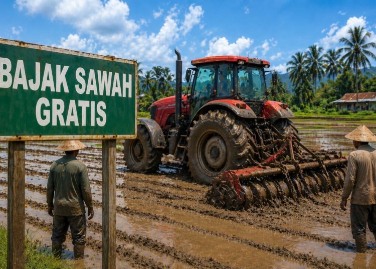 Pemda Aceh Selatan Anggarkan Miliaran Rupiah untuk Program Bajak Sawah Gratis 2026, Baru Tiga Kecamatan Masuk RUP