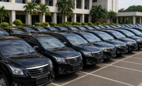 Fantastis! Rp5,3 Miliar Sewa Kendaraan Dinas, Tersebar di Puluhan OPD