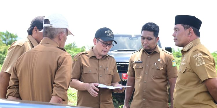 Bupati Aceh Besar Tinjau Finalisasi Lahan Sekolah Rakyat