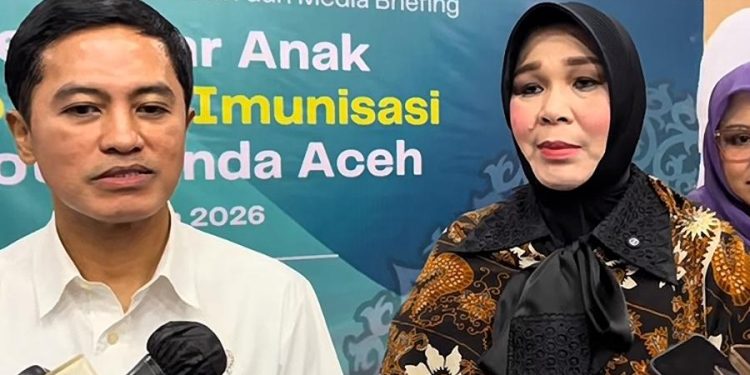 Cuma 34 Persen, Imunisasi Anak di Banda Aceh Terjun Bebas Dihantam Hoaks