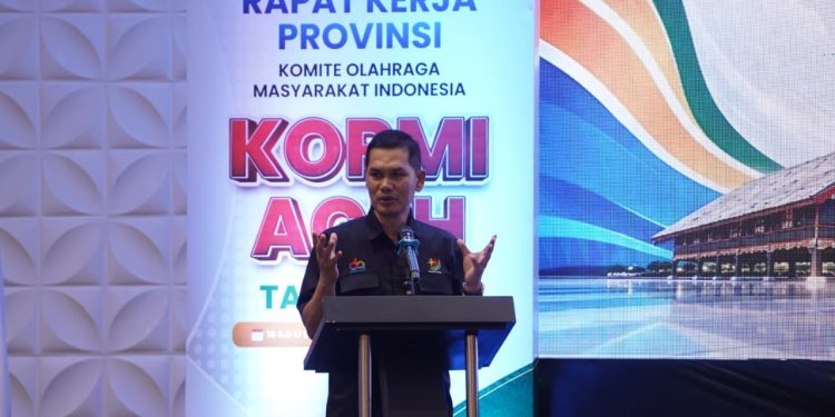Sekda Aceh Dorong KORMI Perkuat Budaya Olahraga, Aceh Kini Peringkat Dua Nasional Indeks Olahraga