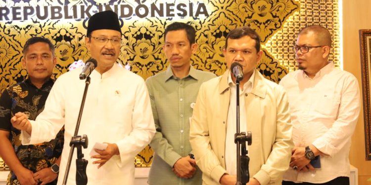 Wagub Aceh Temui Mensos, Usul Tambahan 331 Ribu PBI JK untuk Warga Aceh