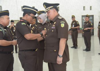 Kajati Aceh Lantik Bobbi Sandri sebagai Kajari Banda Aceh, Gantikan Suhendri