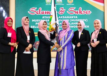 Mukarramah Fadhlullah Terpilih Aklamasi Pimpin PERWOSI Aceh Periode 2026–2030