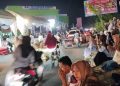 Warga Padati Lambaro Sebelum Pawai Takbir Muharam 1448 H Dimulai