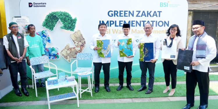 Sampah Jadi Berkah, BSI Perkuat Green Zakat Nasional
