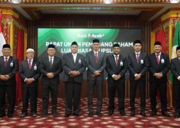 Sekda Aceh Muhammad Nasir Ditetapkan sebagai Komisaris Utama Bank Aceh Syariah Periode 2026–2030