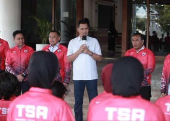 Sekda Aceh Lepas 43 Atlet TSA ke Kejuaraan Taekwondo Nasional di Sumut