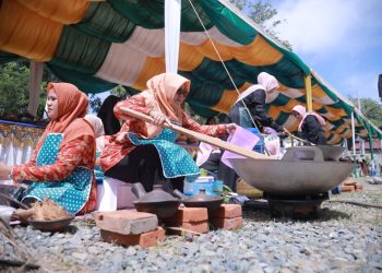 34 Tim Berlomba Masak Bubur Asyura dan Teut Apam di Aceh Besar