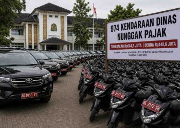 BPK Temukan 974 Kendaraan Dinas Nagan Raya Nunggak Pajak
