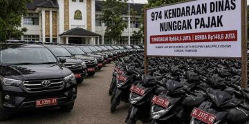 BPK Temukan 974 Kendaraan Dinas Nagan Raya Nunggak Pajak