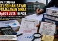 BPK Temukan Kelebihan Bayar Perjalanan Dinas Rp951 Juta di Pidie