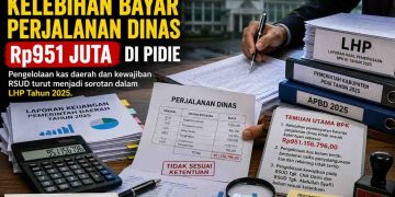 BPK Temukan Kelebihan Bayar Perjalanan Dinas Rp951 Juta di Pidie