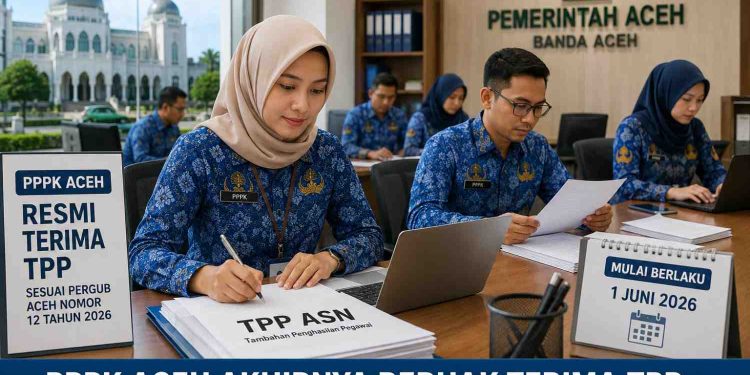 PPPK Pemerintah Aceh Kini Berhak Menerima TPP