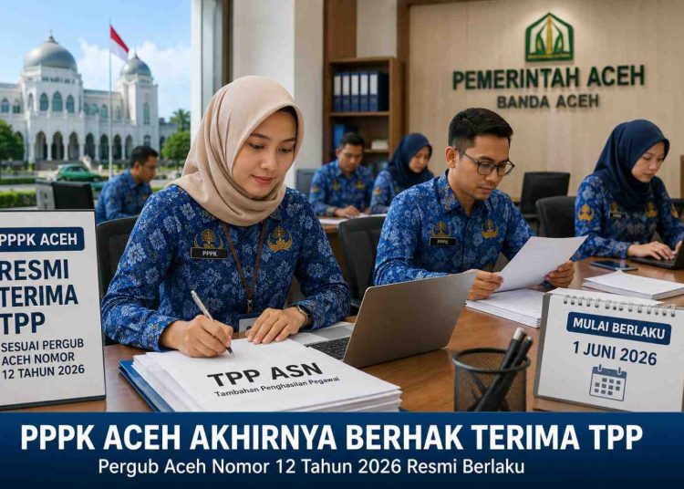 PPPK Pemerintah Aceh Kini Berhak Menerima TPP